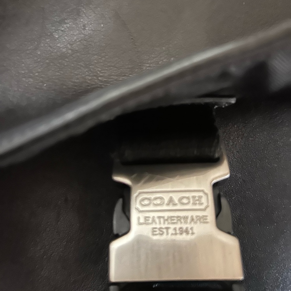 Coach leather messenger bag/ briefcase/ laptop bag - Picture 7 of 13
